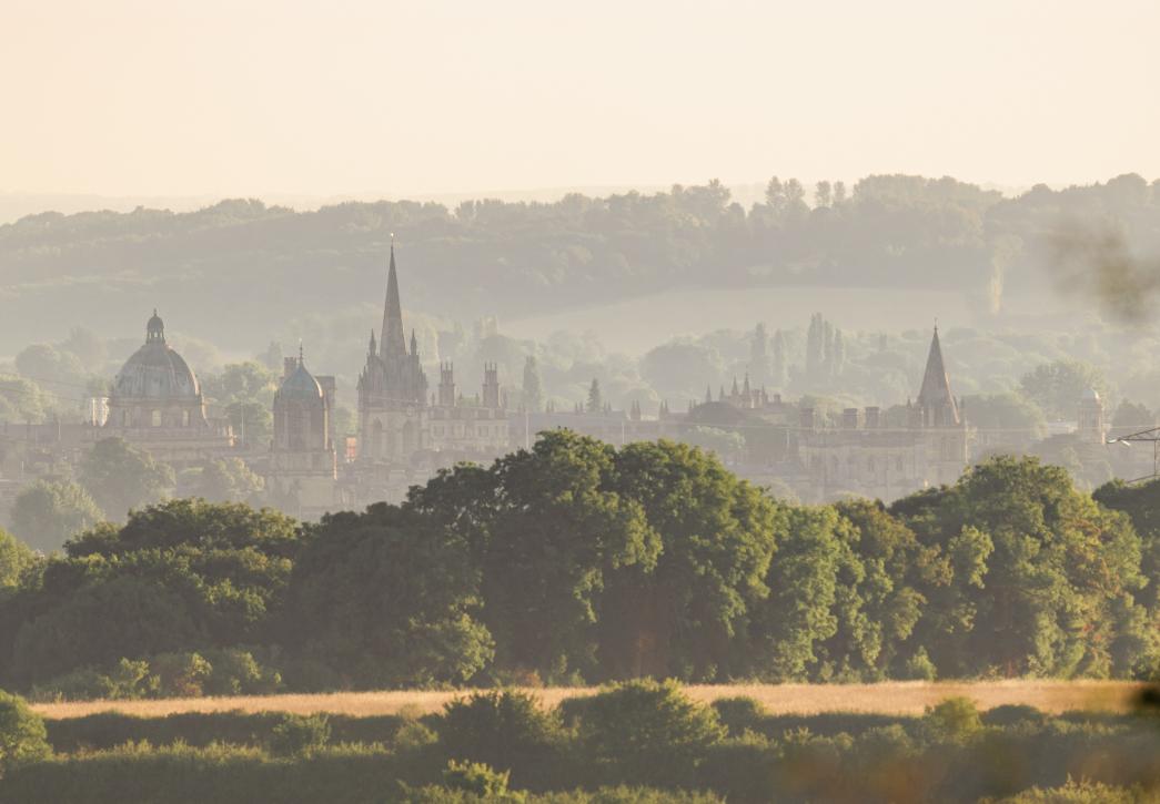 Dreaming Spires of Oxford - from Old Berkeley Golf Course