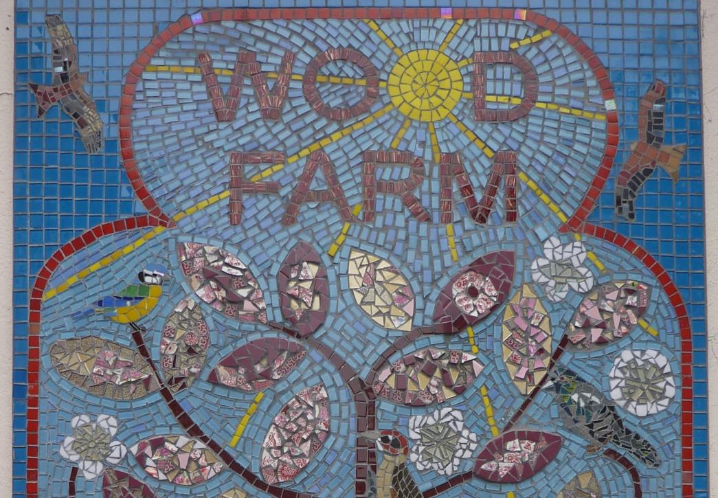 Wood Farm mosaic